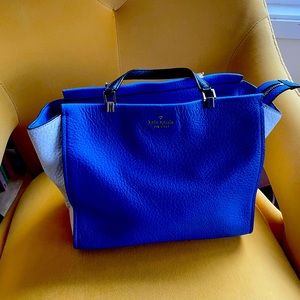 Kate Spade “Hayden” colorblock satchel